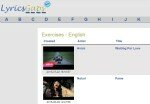 Lyrics Gaps
