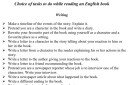 Book Journal Tasks