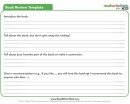 Book Review Template
