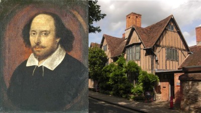 Shakespeare's Life and Work Divided