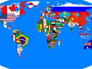 World w flags