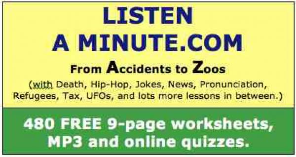Listen A Minute: English Listening Lesson on Fast Food