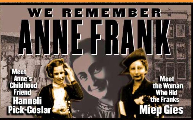 We Remember Anne Frank Home