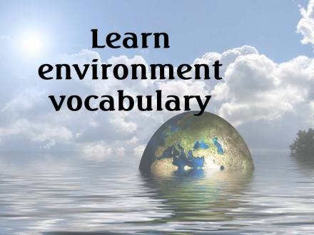 Learn Environment vocabulary: Learn English vocabulary connected with the environment - YouTube