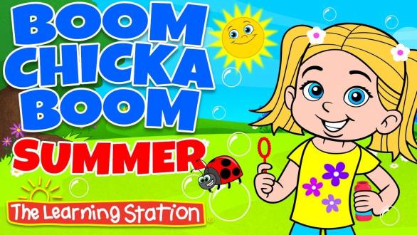 Boom Chicka Boom ? Summer Dance Song for Kids ? Brain Breaks ? Kids Songs by The Learning Station - YouTube