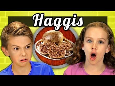 KIDS vs. FOOD #20 - HAGGIS - YouTube