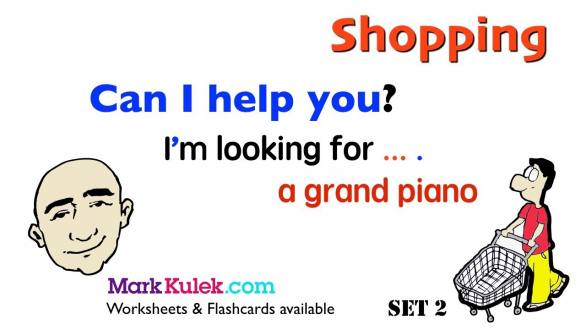 Can I Help You? - I'm Looking For ... : Shopping | English Speaking Practice | ESL - YouTube