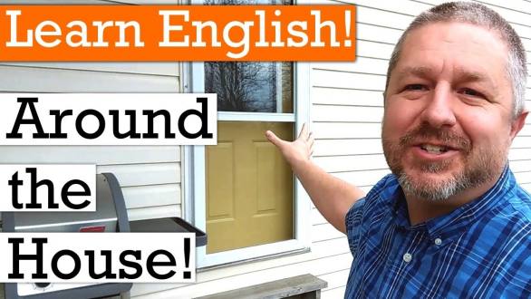 Let's Learn English Around the House and Home | English Video with Subtitles - YouTube