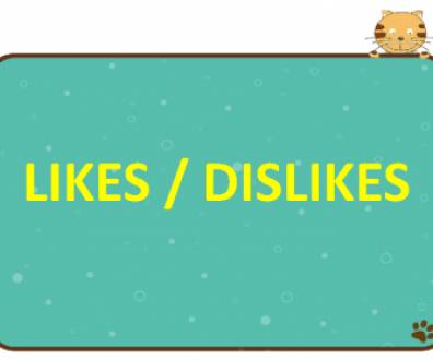 Likes- Dislikes