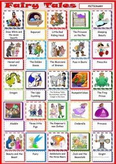 Fairy Tales worksheet - Free ESL printable worksheets made by teachers