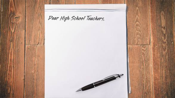 An Open Letter From a Teenager to High School Teachers Everywhere