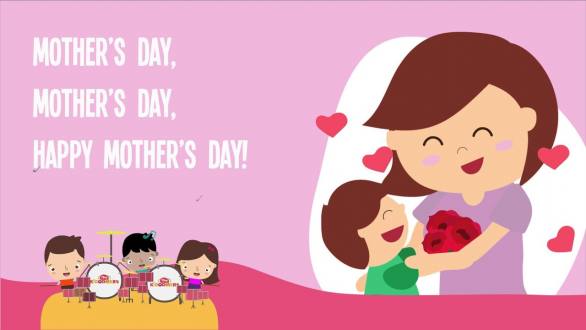 Happy Mother's Day | Kids Song | Song Lyrics Video | The Kiboomers - YouTube