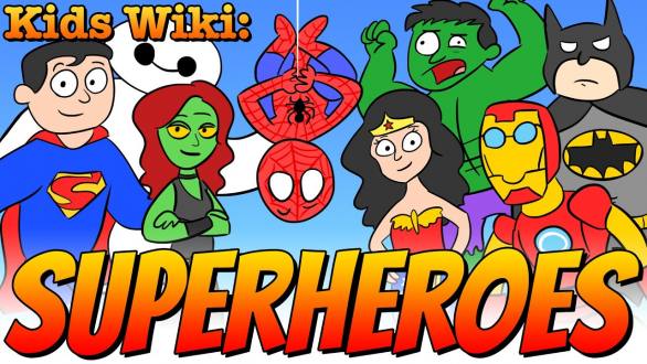 Superheroes & Super Powers | Wiki for Kids at Cool School - YouTube