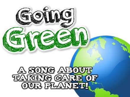 GOING GREEN! (Earth Day song for kids about the 3 R's- Reduce, Reuse, and Recycle! - YouTube