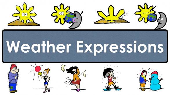 Weather Expressions | Easy English Conversation Practice | ESL. - YouTube