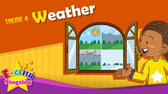 Theme 4. Weather - How's the weather? It's sunny. | ESL Song & Story - Learning English for Kids - YouTube