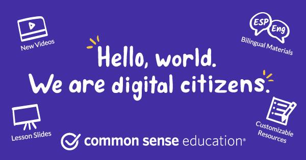 Digital Citizenship Curriculum | Common Sense Education