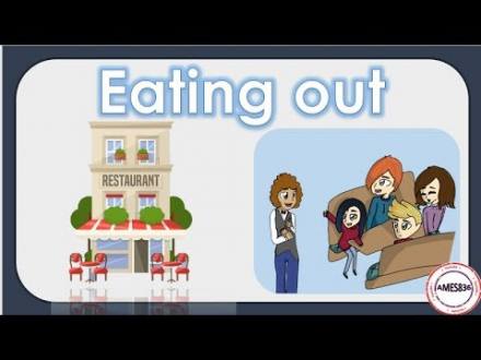 Eating in a restaurant: English Language - YouTube