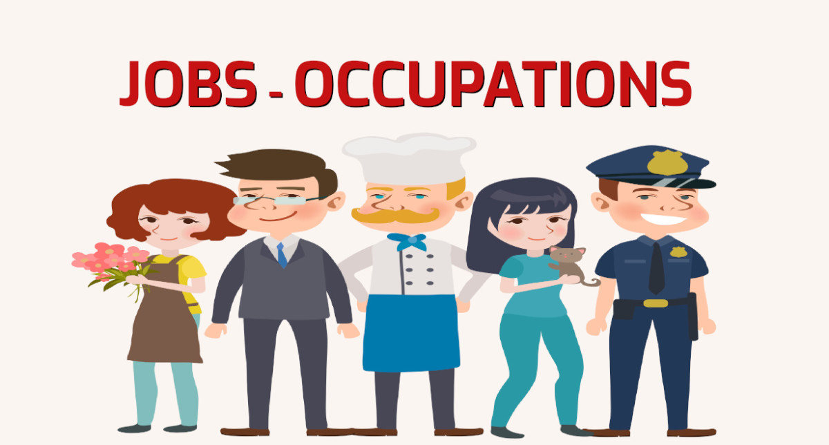 Jobs and occupations vocabulary in English - Learn with Games Pictures Sounds Quizzes