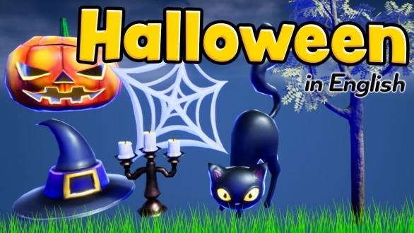 Halloween for kids in English - Vocabulary - Halloween words - YouTube