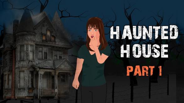 Haunted House Halloween Animated Horror Story - Part 1 (English) - YouTube