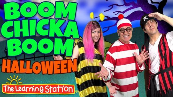 Boom Chicka Boom Halloween Song ð» Halloween Dance Songs for Kids ð» by The Learning Station - YouTube