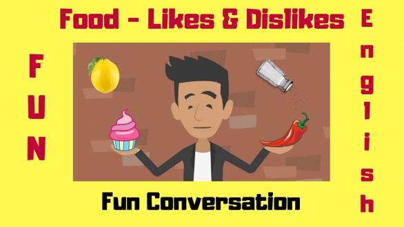 Food | Likes & Dislikes | Natural English Conversation - YouTube
