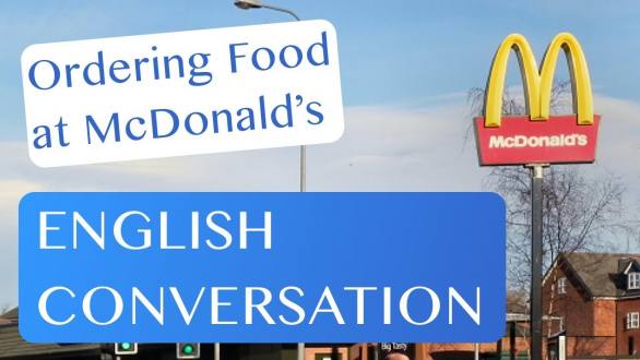 Ordering Food at McDonald's - English Conversation - YouTube