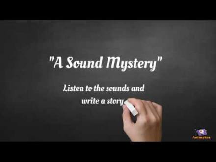 A Sound Mystery -ESL story writing - YouTube