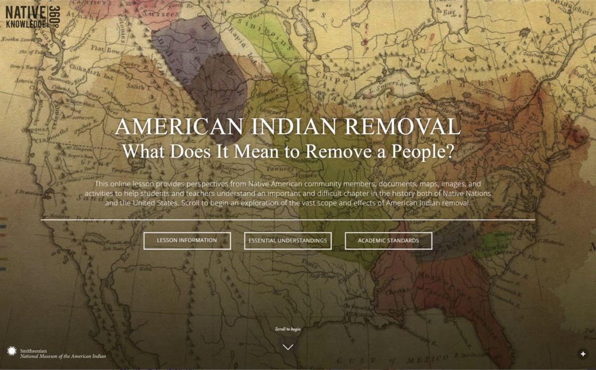 Impact of Native American Removal | Teacher Resource
