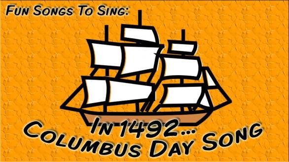 In 1492... | Columbus Day Song For Children - YouTube