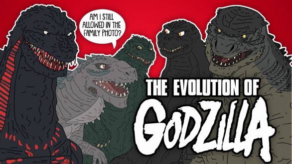 The Evolution Of Godzilla (Animated) - YouTube