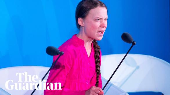 Greta Thunberg to world leaders: 'How dare you? You have stolen my dreams and my childhood' - YouTube