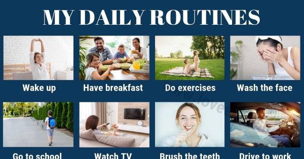 Daily Routine: Talking about your Daily Activities (with Useful Examples) - Love English