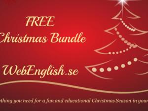 FREE Christmas Bundle from WebEnglish.se