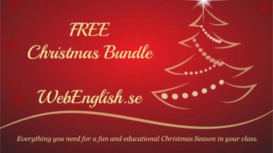 FREE Christmas Bundle from WebEnglish.se