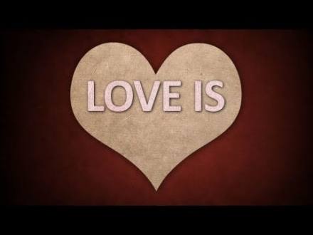 Kinetic Typography - Love Is - YouTube