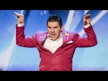 Britain's Got Talent S08E06 Ricky K's Comedy Love Story Makes Simon LOL - YouTube