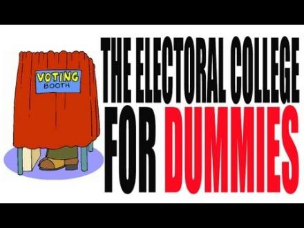 The Electoral College for Dummies: How it Works - YouTube