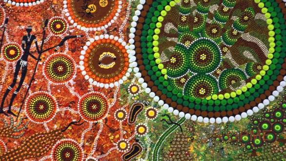How does Aboriginal art create meaning - YouTube