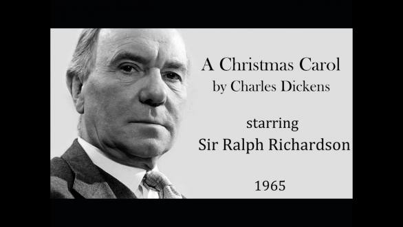 A Christmas Carol by Charles Dickens - Radio drama starring Ralph Richardson (1965) - YouTube