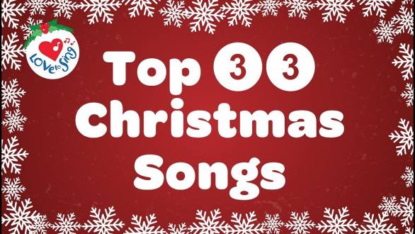 Top 33 Christmas Songs and Carols with Lyrics Playlist 2019 ð - YouTube