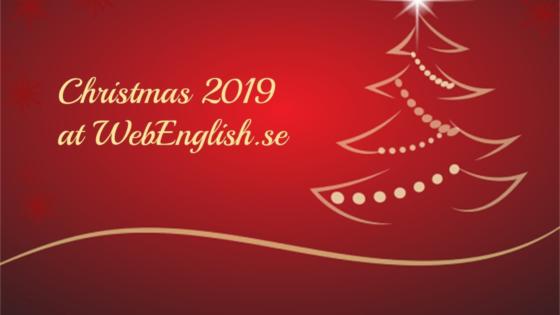 WebEnglish.se Christmas 2019
