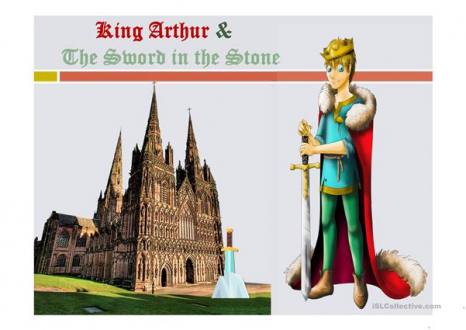 King Arthur and the Sword in the Stone - English ESL Powerpoints