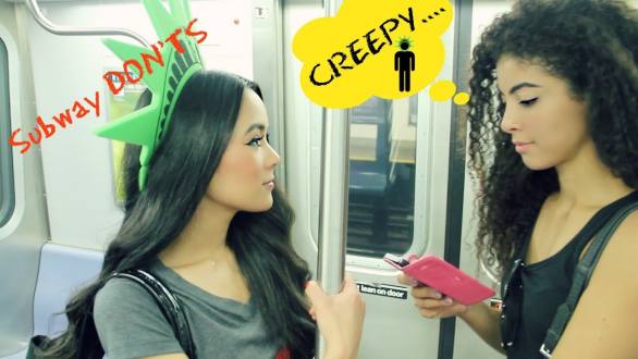 NYC Urban Guidebook: Subway 101 (Signs You're a Tourist) - YouTube