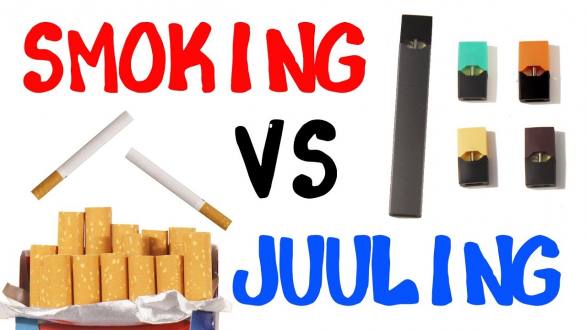 Smoking vs Juuling - YouTube