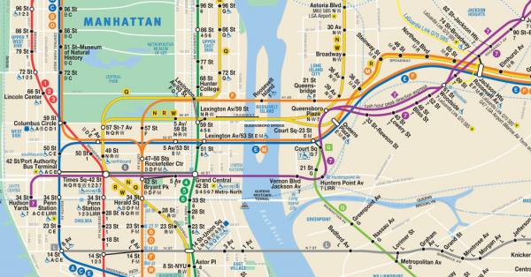 New York's Subway Map