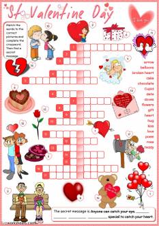 St Valentine's Day - Interactive worksheet
