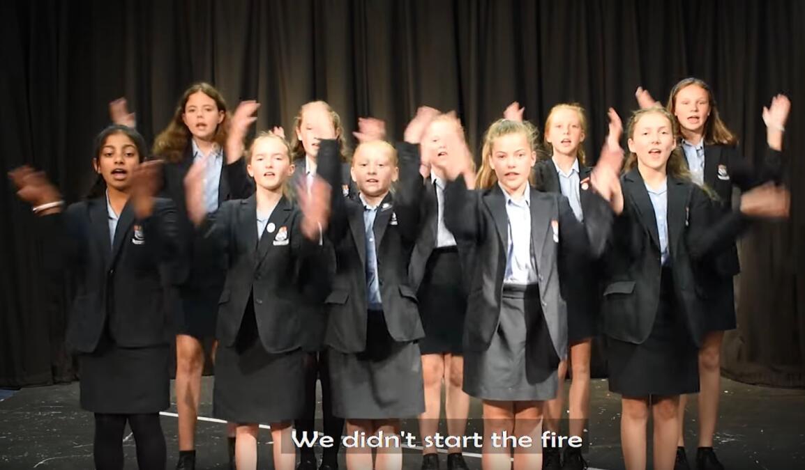 Students Sing to Save the Planet