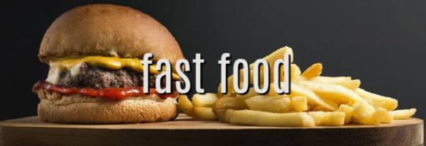 British English Words for Fast Food - Elementary English Picture Vocabulary